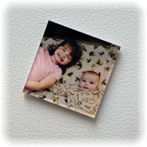 2.25"  Square Acrylic Fridge Magnet