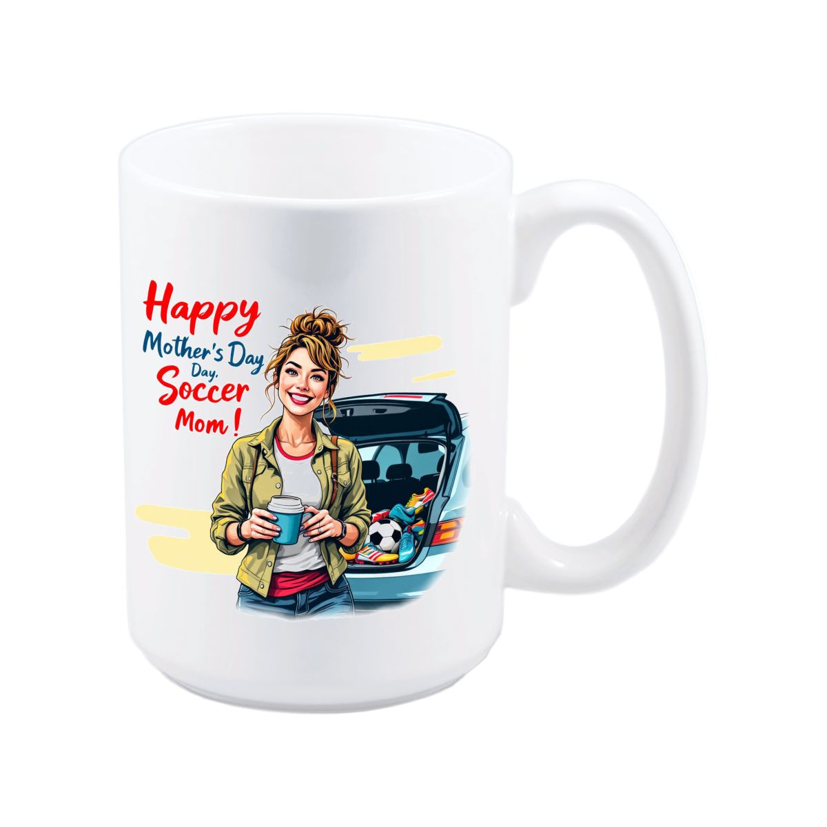Soccer Mom Mug – Happy Mother’s Day Gift
